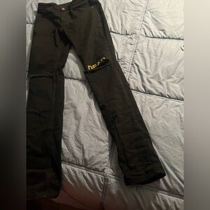 Men's Slim Black Jeans